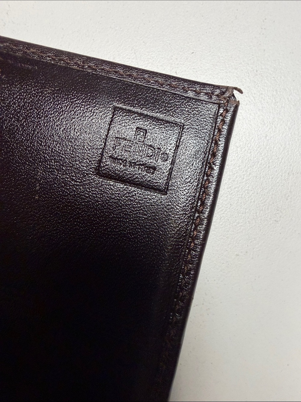 Fendi Brown Zucca Folded Continental Wallet - Picture 6 of 8